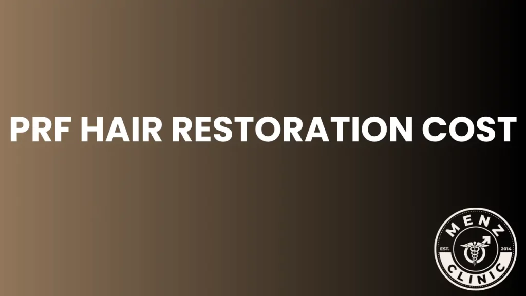 prf hair restoration cost